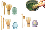 4Pcs Bamboo Chashaku Matcha Whisk Set