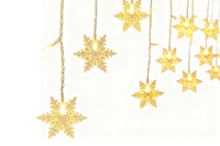 4M Curtain String Lights Christmas Window Lights for Party