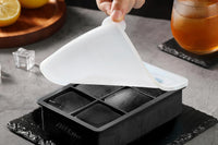 6 Grid Silicone Ice Cube Tray Large Square Ice Cube Mold