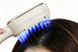 Scalp Vibrating Massage Combs with Red and Blue Light for Hair Care