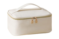 PU Leather Makeup Bag Portable Travel Cosmetic Case Organizer