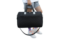 Travel Duffle Bag Carry On Cabin Bag Overnight Bag Luggage Bag with Trolley Strap