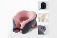 Travel Memory Foam Rebound Pillow U-Shaped Sleeping Pad Neck Support Headrest