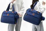 Diaper Bag Backpack with Separate Shoe Compartment and Changing Mat