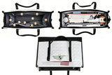 15.6-inch Laptop Tote Bag with Matching Wristlet Clutch Pouch Wallet Handbag Crossbody