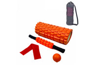 5-in-1 Foam Roller Set Exercise Massage Ball Stretching Strap