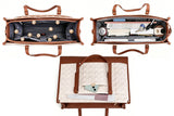 15.6-inch Laptop Tote Bag with Matching Wristlet Clutch Pouch Wallet Handbag Crossbody