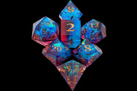 Enchanted Starlight 7 Dice Set for RPG DND Tabletop Game