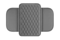 Microfiber Leather Car Center Console Cover with 2 Storage Bags