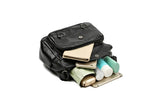 Retro Multi Pockets Crossbody Bag PU Leather Crossbody Shoulder Bag
