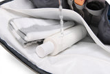 Diaper Bag Backpack with Separate Shoe Compartment and Changing Mat
