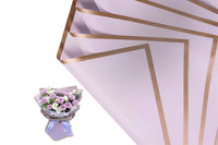 Flower Wrapping Paper Water-resistant Floral Bouquet Packaging Paper