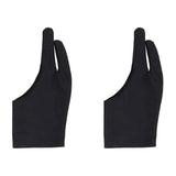 2/4Pcs Sketch Drawing Two Finger Glove