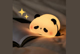 Panda Shaped Touch Sensor Night Light Bedside Lamp