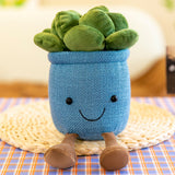 23CM Plush Stuffed Potted Succulent Emotional Support Toy