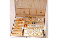 56Pcs Womens Jewellery Set Necklace Earrings Ring  Gift Set