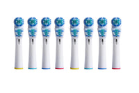 Dual Clean Replacement Brush Heads Compatible with Oral-B