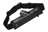 Unisex Running Waist Pack Fitness Belt with Reflective Strips