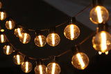 Solar Powered LED String Lights - 20 Bulb Decorative Lighting