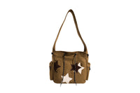 Y2K Star Canvas Messenger Bag Shoulder Travel Crossbody Bag