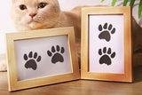 Pet Paw Footprint Secure Wipe Ink Photo Frame Kit