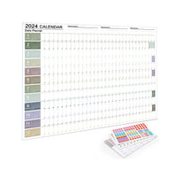 2024 365 Days Wall Calendars Yearly Planner