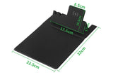 3-in-1 Wireless Mouse Pad – Fast Charging Foldable PU Desk Mat!