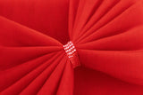 Large Red Christmas Door Bow for Outdoor Holiday Home Decoration