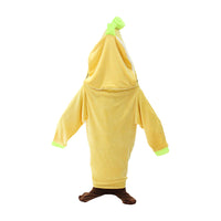 Wearable Banana Blanket Hoodie Sleeping Bag Banana Onesie