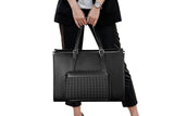 Laptop Tote Bag With Insulated Lunch Compartment