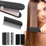 Flat Iron Comb Attachment for Hair Straightening