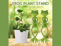 5Pcs Frog Plant Support Stands Frame Decorative Plant Racks