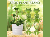 5Pcs Frog Plant Support Stands Frame Decorative Plant Racks