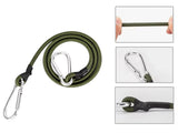 Elastic Cord with Carabiner – Strong for Outdoor Camping!