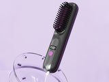 Portable Rechargeable Wireless Hair Straightener Comb
