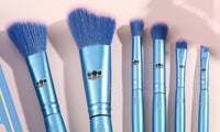 6 Pieces Stitch Inspired Spectrum Makeup Brushes Set