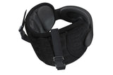 Airplane Travel Pillow with Head Strap and Eye Mask for Sleep