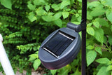 Solar Powered Garden Lights Antique Brass Hollow-Carved Metal Stake Lights