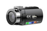 4K Video Camera Camcorder 64MP Vlogging Camera With 28X Digital Zoom for YouTube