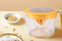 4-in-1 Citrus Squeezer Grater Multifunctional Hand Juicer Measuring Cup