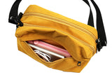 Travel Crossbody Bag with Luggage Sleeve Multi Layer Card Slots Sling Bag Passport Purse