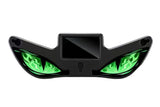 Solar Powered Devil Eyes Car Dynamic Light Car Decal Car Window Interior Decoration