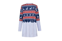 Women Christmas Printed Cardigan