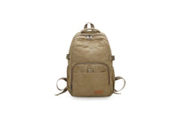 Large Capacity Canvas Backpack Laptop Notebook School Travel Backpack