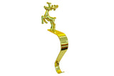 4Pcs Mantel Hook Golden Color Christmas Stocking Holders
