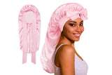 Double Layer Reversible Silk Bonnet For Sleeping