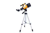 HD  Astronomical Telescope Stargazing 150X Magnification Portable Astronomy Refractor  Space Telescope for Children  with Finder Scope Tripod