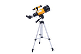 HD  Astronomical Telescope Stargazing 150X Magnification Portable Astronomy Refractor  Space Telescope for Children  with Finder Scope Tripod