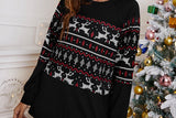 Women Christmas Printed Top