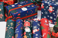 10Pcs Christmas Wrapping Paper Christmas Present Wrap